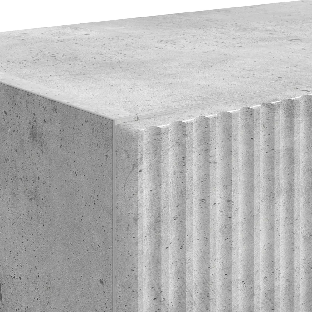 TV staliukas TV sieninė spintelė 59,5 x 31 x 40 cm Betono pilka