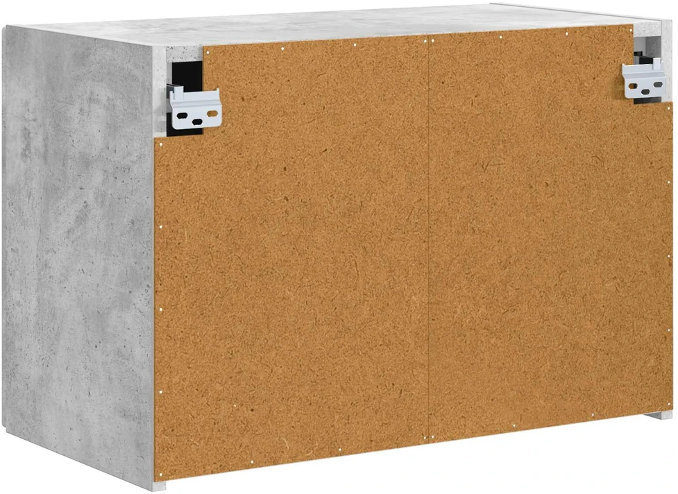 TV staliukas TV sieninė spintelė 59,5 x 31 x 40 cm Betono pilka