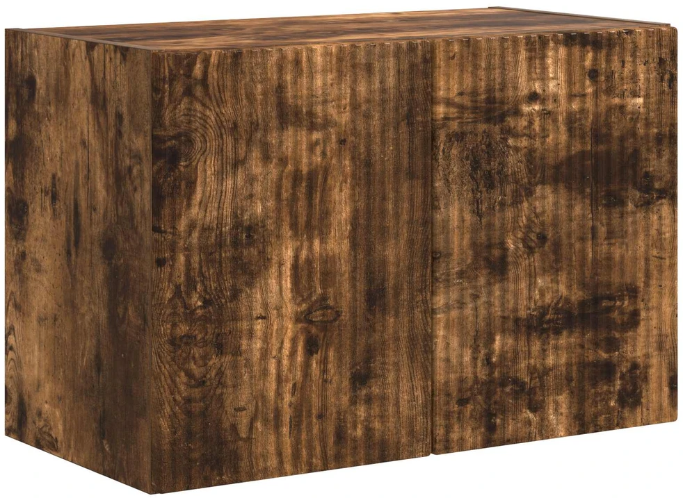TV staliukas TV sieninė spintelė 59,5 x 31 x 40 cm Rūkyta ąžuolas