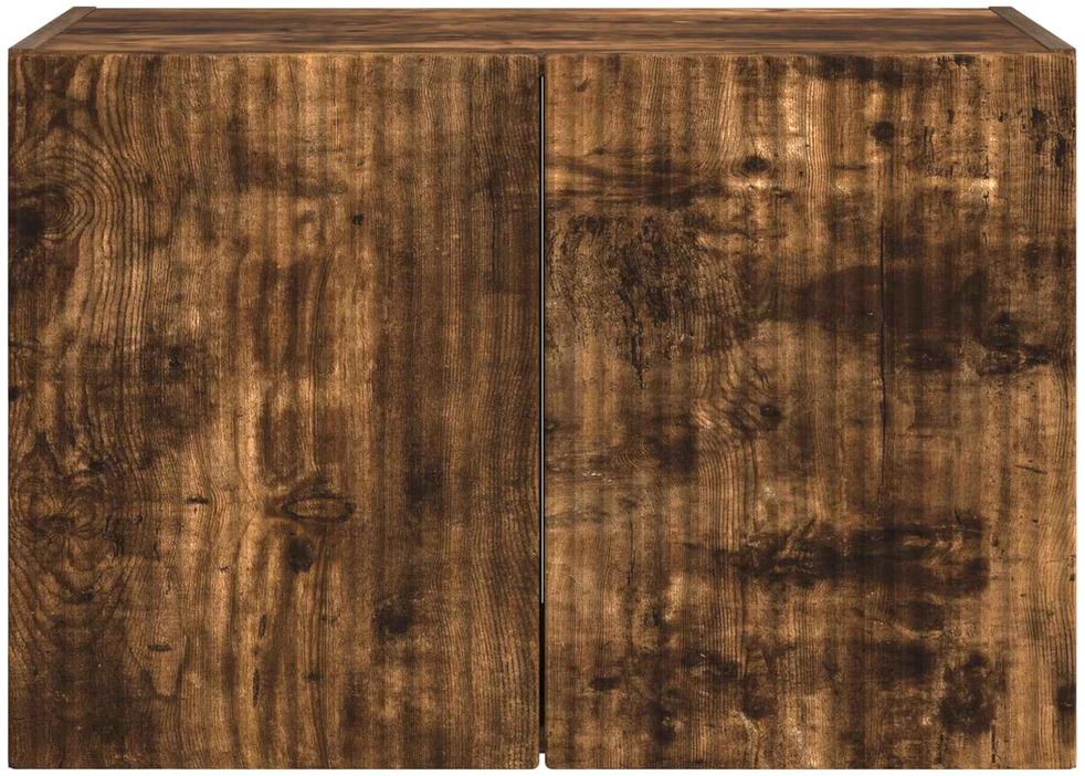 TV staliukas TV sieninė spintelė 59,5 x 31 x 40 cm Rūkyta ąžuolas