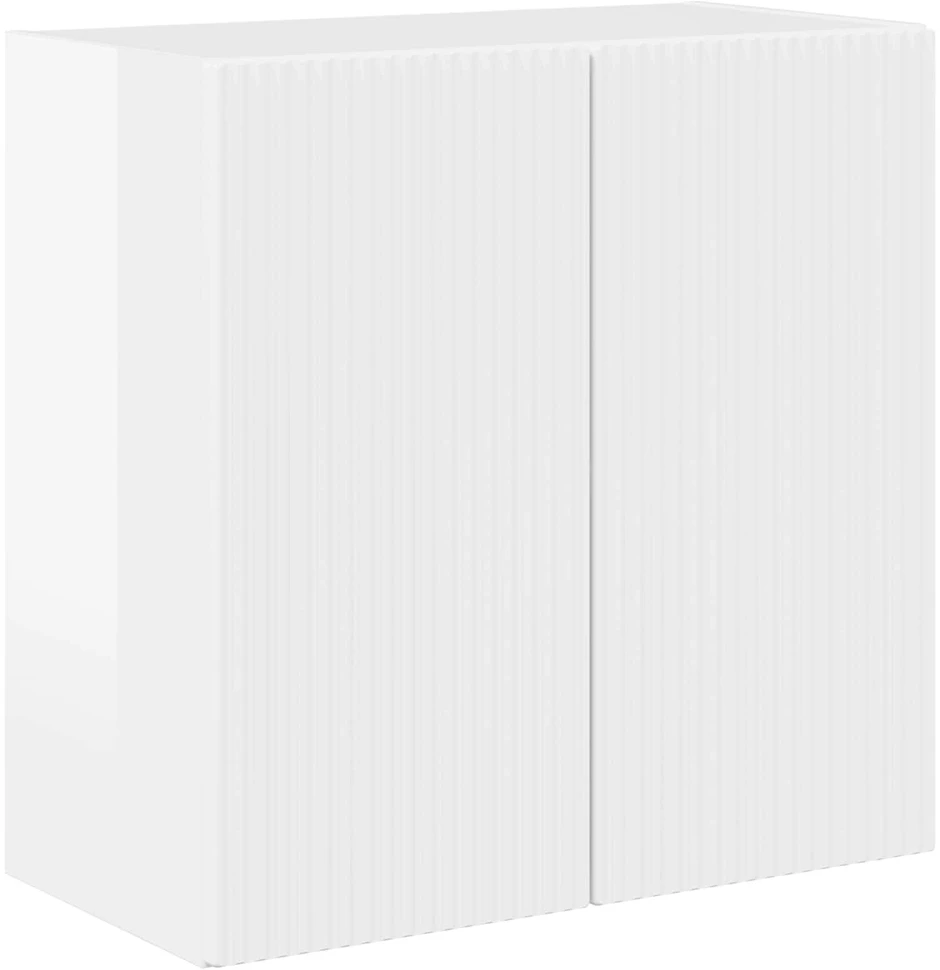 TV staliukas TV sieninė spintelė 59,5 x 31 x 60 cm Aukštai blizganti balta