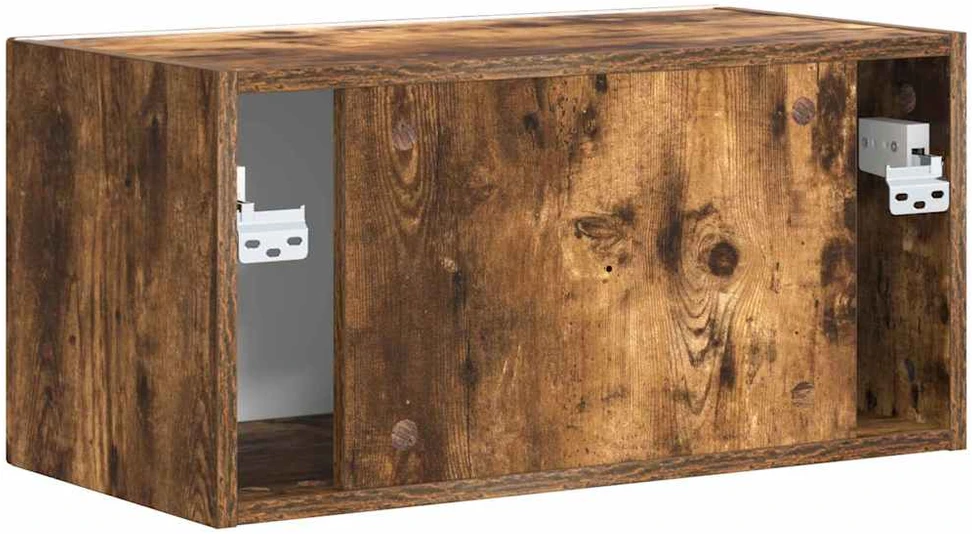 TV staliukas TV sieninė spintelė 60 x 31 x 29,5 cm Rūkyta ąžuolas
