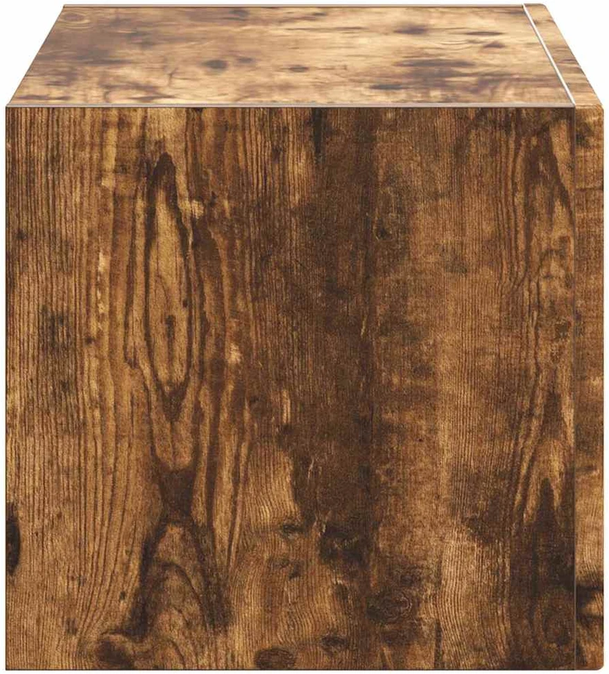 TV staliukas TV sieninė spintelė 60 x 31 x 29,5 cm Rūkyta ąžuolas