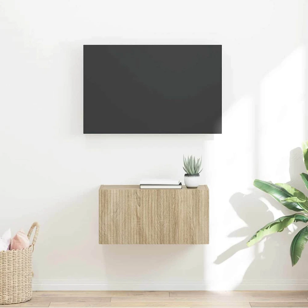 TV staliukas TV sieninė spintelė 60 x 31 x 29,5 cm Sonoma Apdirbta mediena