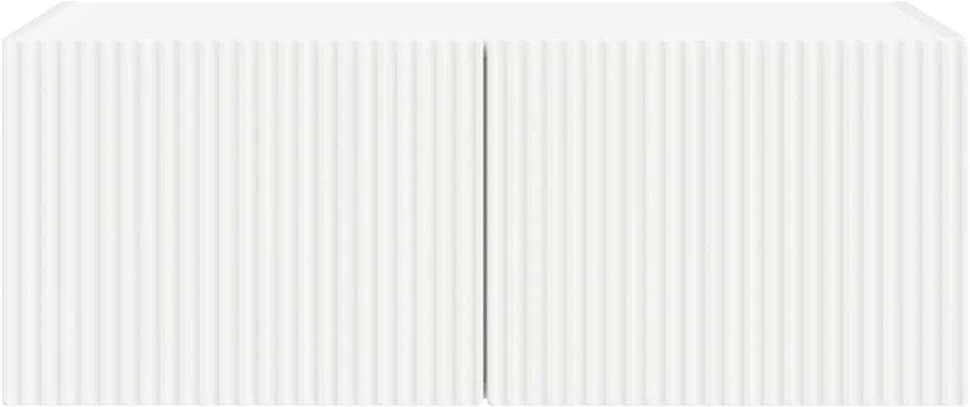 TV staliukas TV sieninė spintelė 78,5 x 30 x 29,5 cm Balta Apdirbta mediena