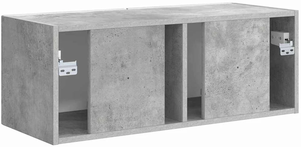 TV staliukas TV sieninė spintelė 78,5 x 30 x 29,5 cm Betono pilka