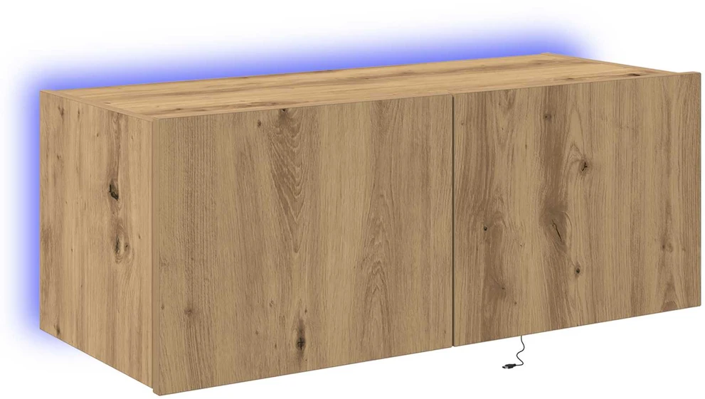 TV staliukas TV sieninė spintelė 80 x 35 x 31 cm Amatininkų ąžuolas