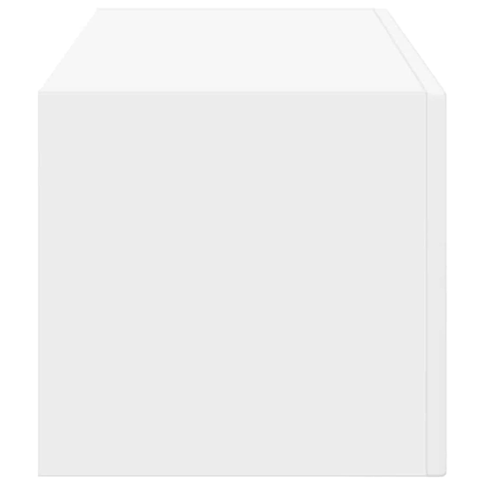TV staliukas TV sieninė spintelė 98 x 31 x 29,5 cm Balta Apdirbta mediena