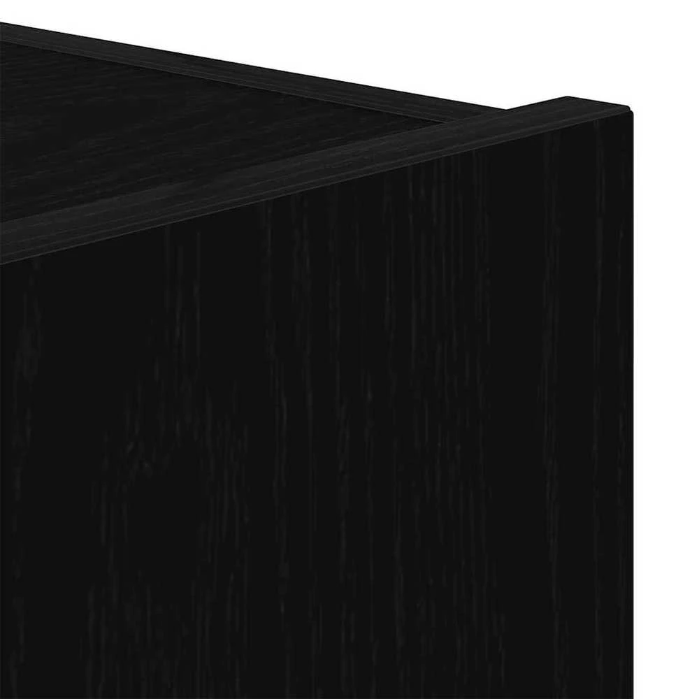 TV staliukas TV sieninė spintelė 80 x 35 x 31 cm Juodas ąžuolas