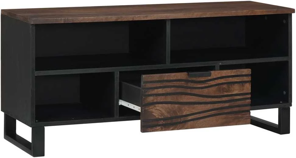 TV staliukas TV vienetai 105 x 33 x 46 cm graikinis riešutmedis