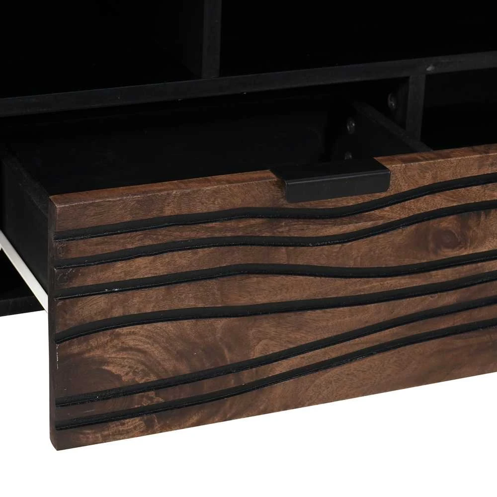 TV staliukas TV vienetai 105 x 33 x 46 cm graikinis riešutmedis