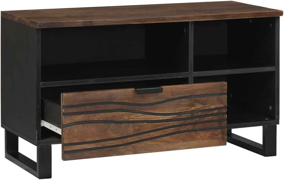 TV staliukas TV vienetai 80 x 33 x 46 cm graikinis riešutmedis