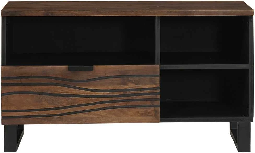 TV staliukas TV vienetai 80 x 33 x 46 cm graikinis riešutmedis