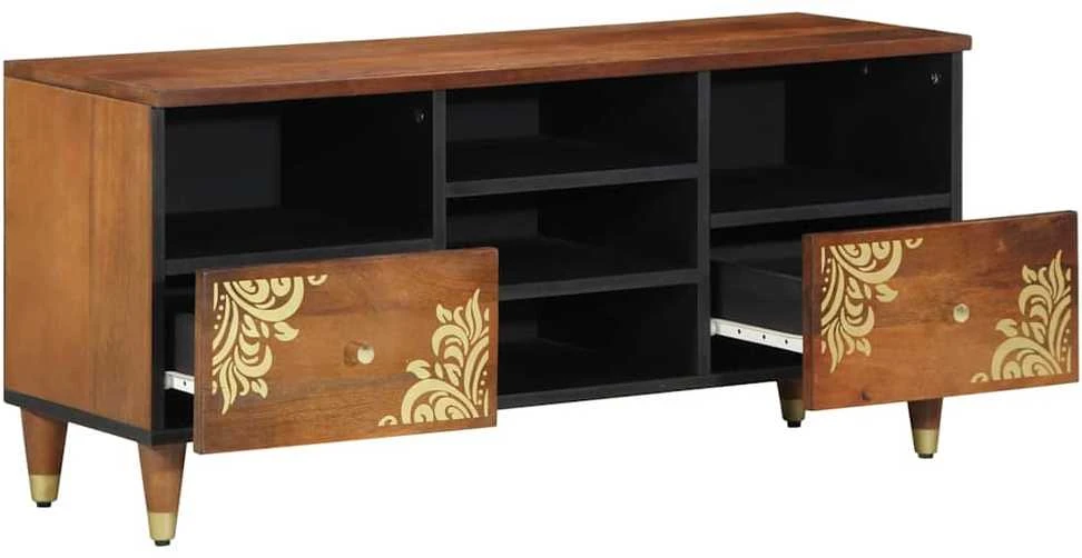 Televizoriaus spintelė Medus ruda 100 x 33 x 46 cm