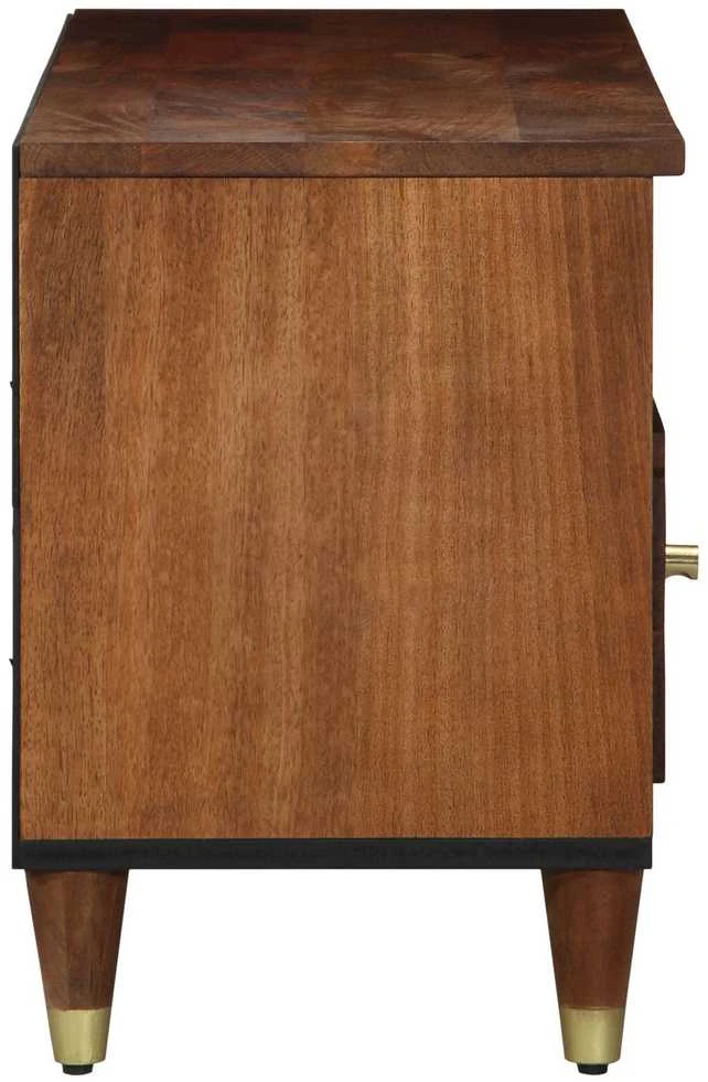 Televizoriaus spintelė su stalčių Medus ruda 100 x 33 x 46 cm