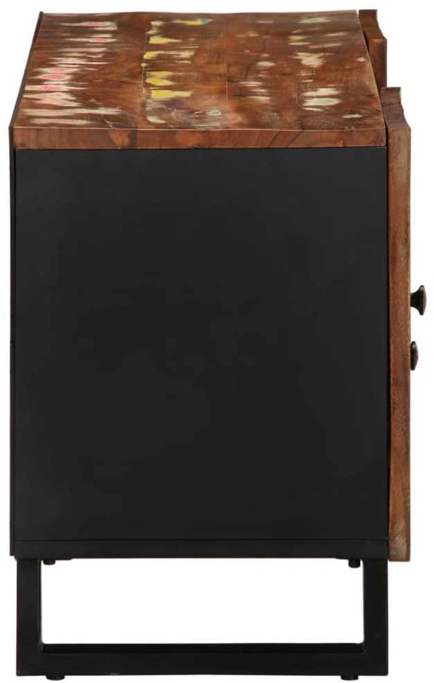 TV staliukas TV spintelė, 105x33,5x46cm, perdirbta/apdirbta mediena