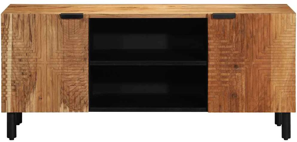 TV spintelė, 105x33x46 cm, akacijos masyvo mediena