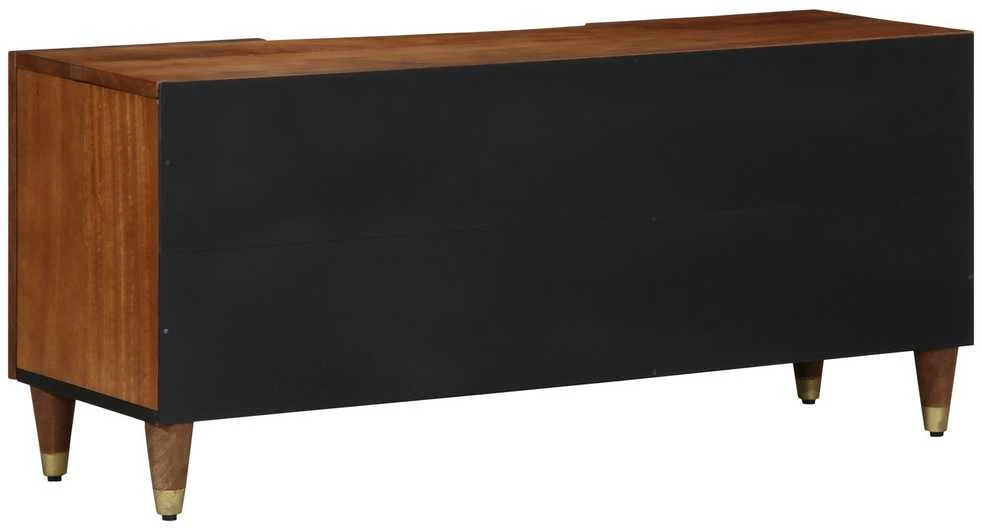 Televizoriaus spintelė su stalčių Medus ruda 105 x 33 x 46 cm
