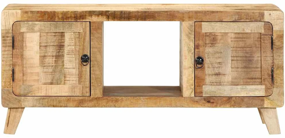 TV spintelė, 105x46x32 cm, masyvi mango mediena