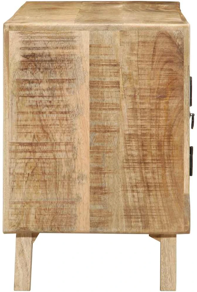 TV spintelė, 105x46x32 cm, masyvi mango mediena