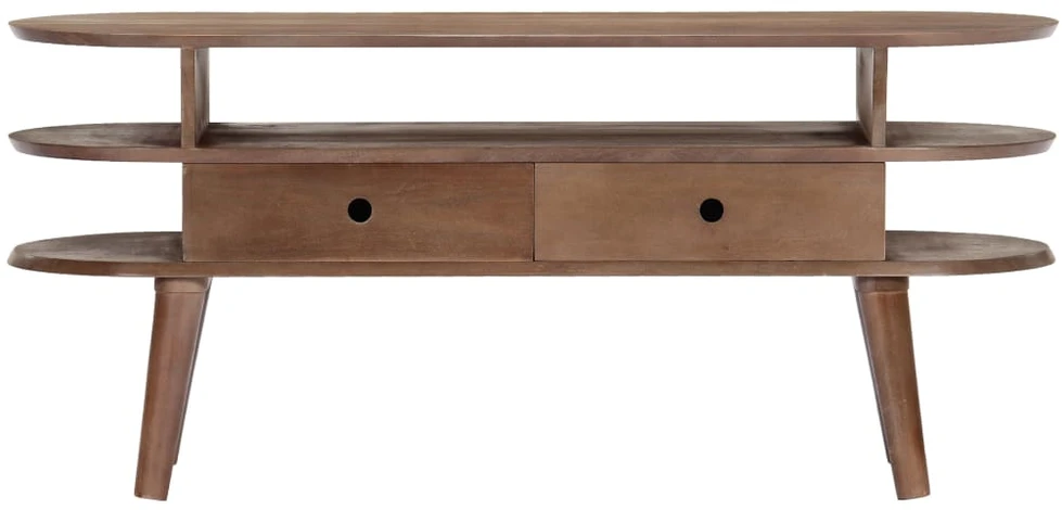 TV spintelė, 110x35x50 cm, akacijos medienos masyvas