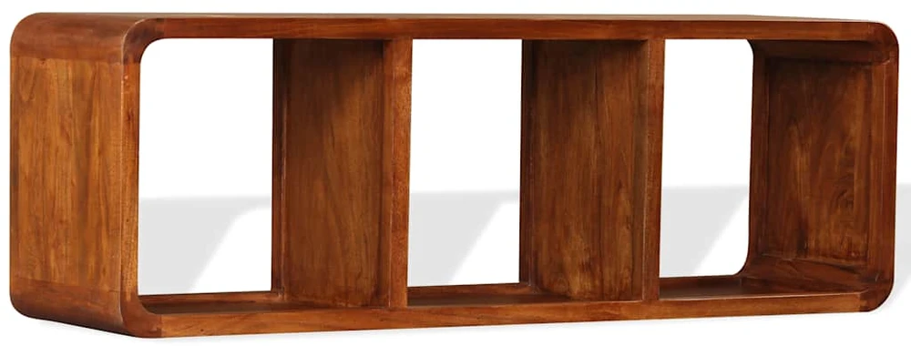 TV staliukas TV Spintelė, 120x30x40cm, medienos masyvas su medaus apdaila