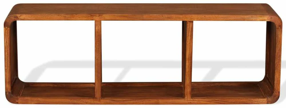TV staliukas TV Spintelė, 120x30x40cm, medienos masyvas su medaus apdaila