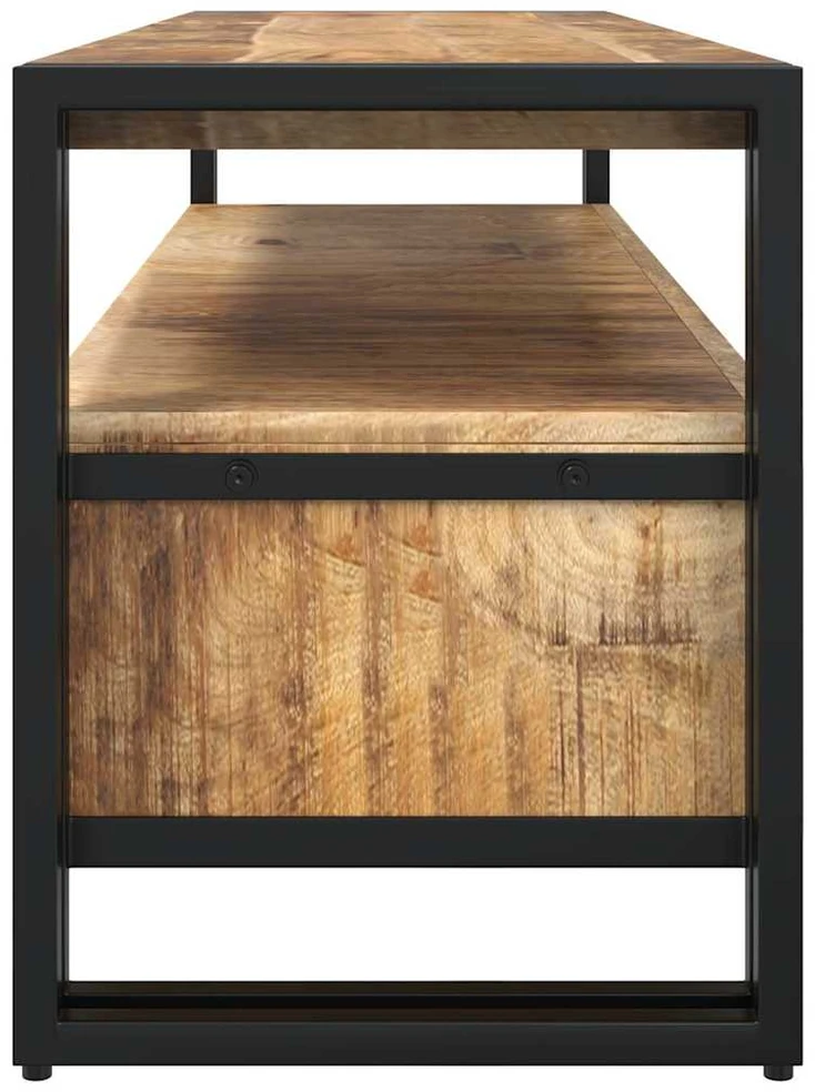 TV spintelė, 120x35x45cm, mango medienos masyvas