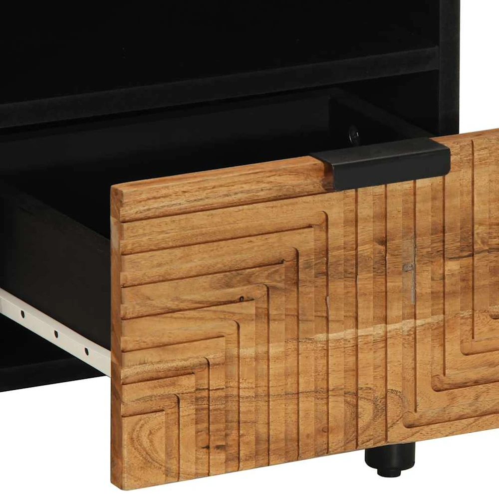 TV spintelė, 70x33x46 cm, akacijos masyvo mediena