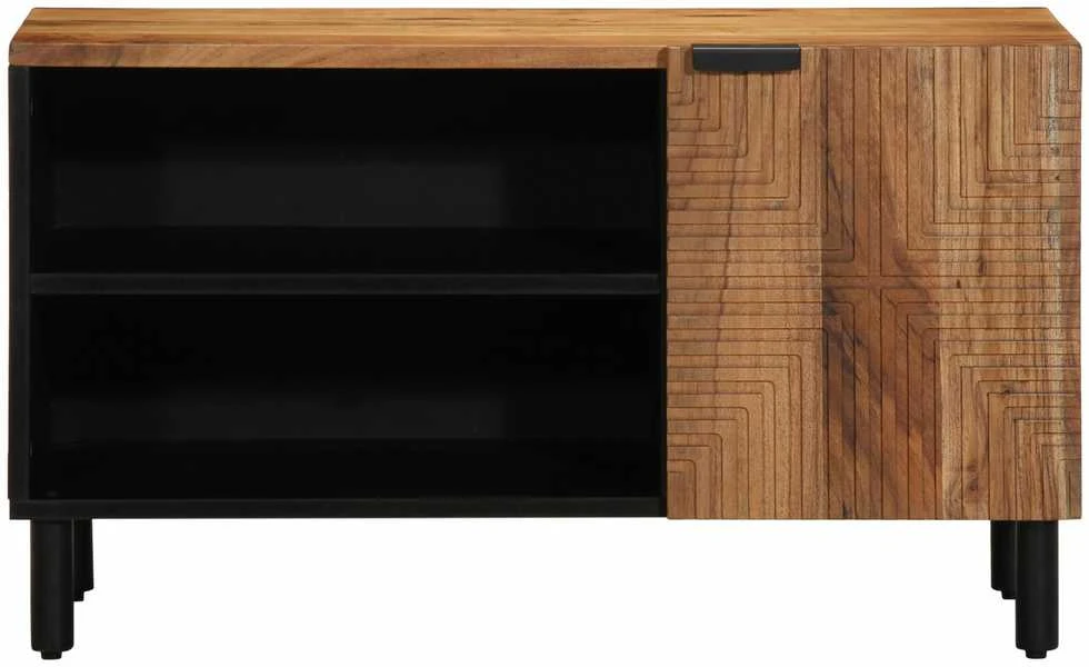 Televizoriaus spintelė Ruda 80 x 33 x 46 cm Kietas mango medis