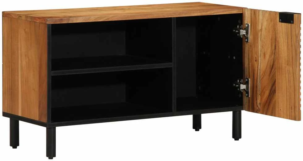 Televizoriaus spintelė Ruda 80 x 33 x 46 cm Kietas mango medis