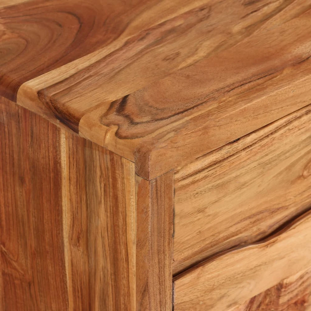 TV staliukas TV spintelė, akac. med. su išdrožin. durel., 117x30x40cm