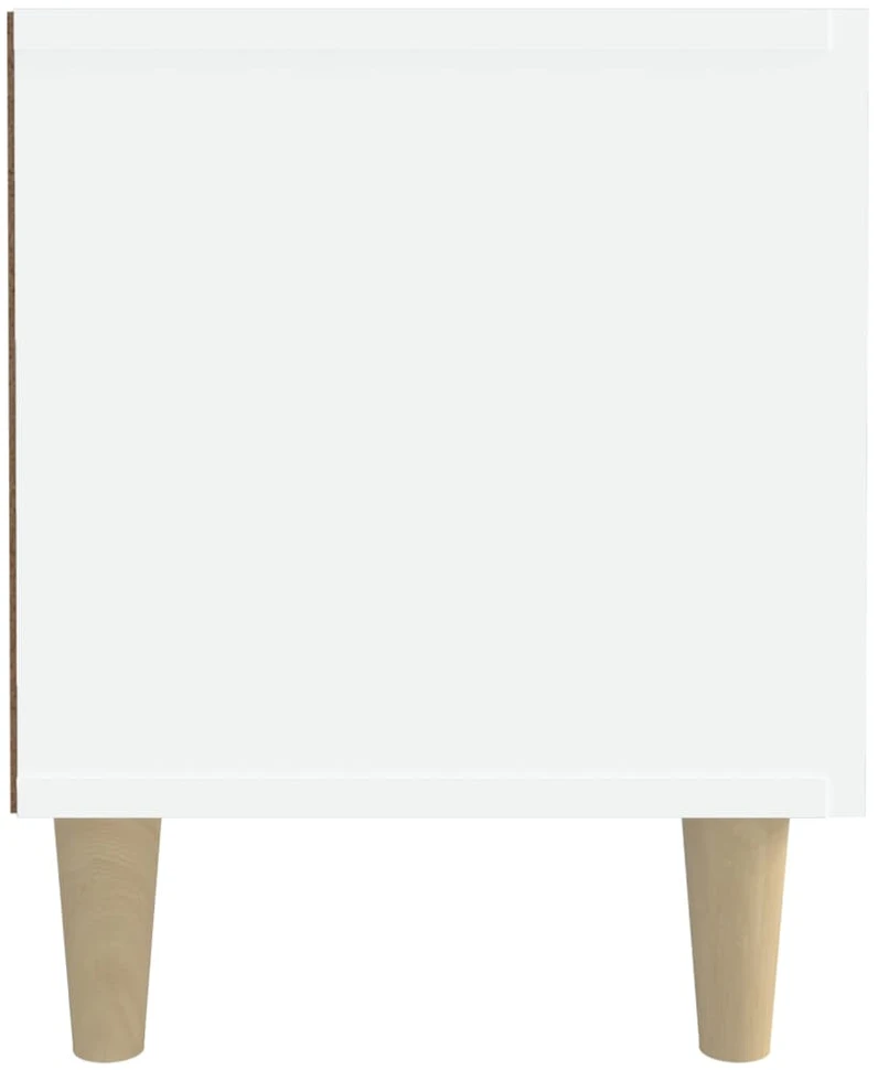 TV staliukas Televizoriaus spintelė, balta, 180x31,5x40cm, apdirbta mediena