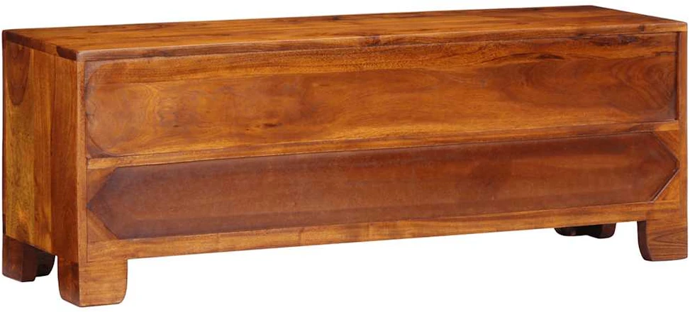 TV Spintelė Daugiaspalvė 110x30x40 Akacijos masyvo