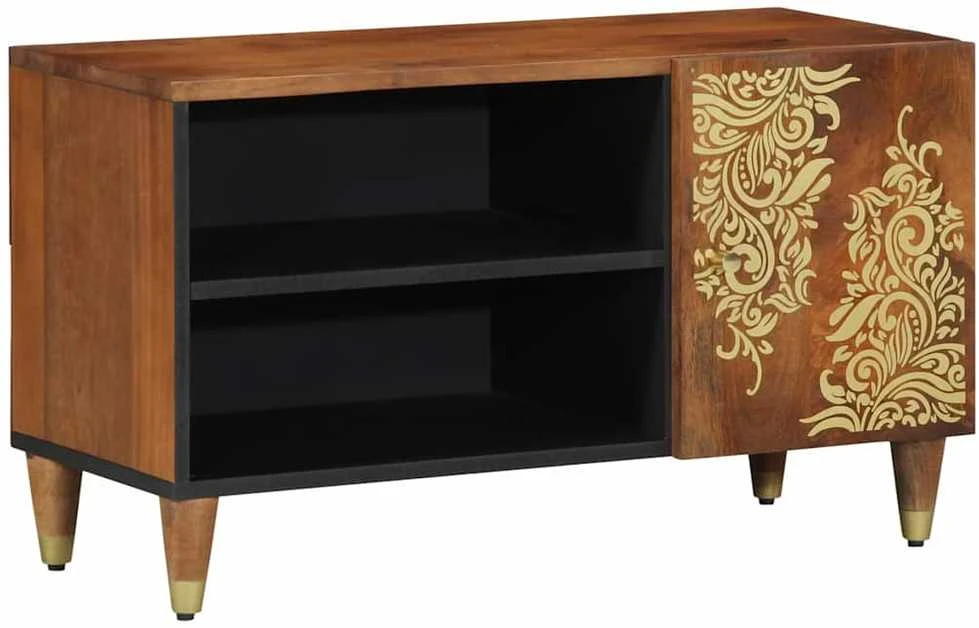 Televizoriaus spintelė Medus ruda 80 x 33 x 46 cm