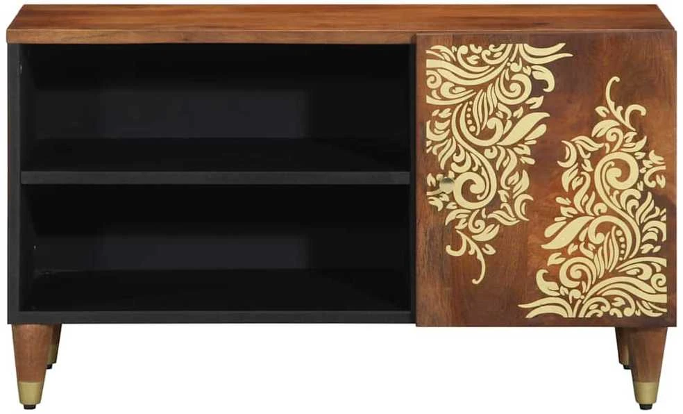 Televizoriaus spintelė Medus ruda 80 x 33 x 46 cm