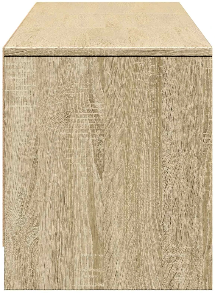 TV staliukas TV spintelė su LED 165 x 34 x 40 cm Sonoma ąžuolas