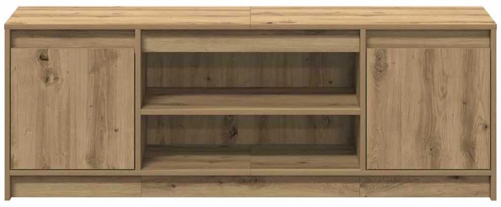TV staliukas TV vienetai 139,5 x 34 x 50 cm Ruda Apdirbta mediena