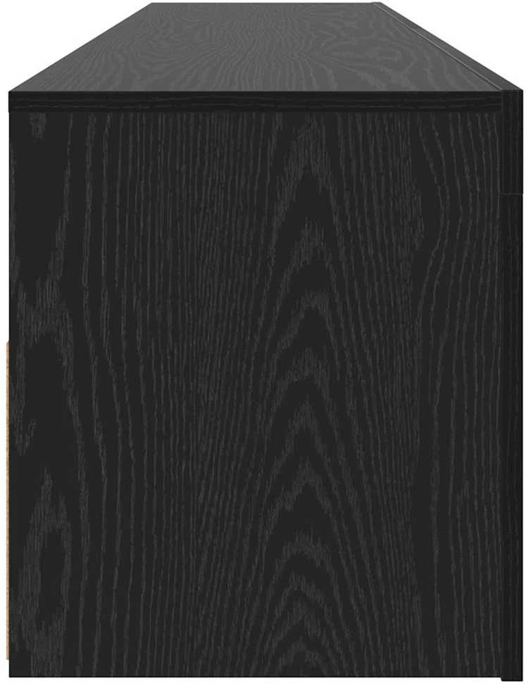 TV staliukas TV spintelė su LED apšvietimu, betono pilka, 90x35x40cm