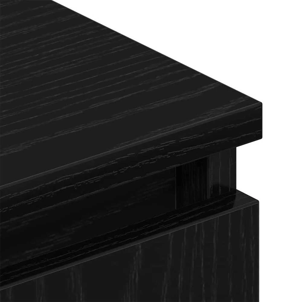 TV staliukas Televizoriaus spintelė 102 x 35 x 50 cm Juodas ąžuolas