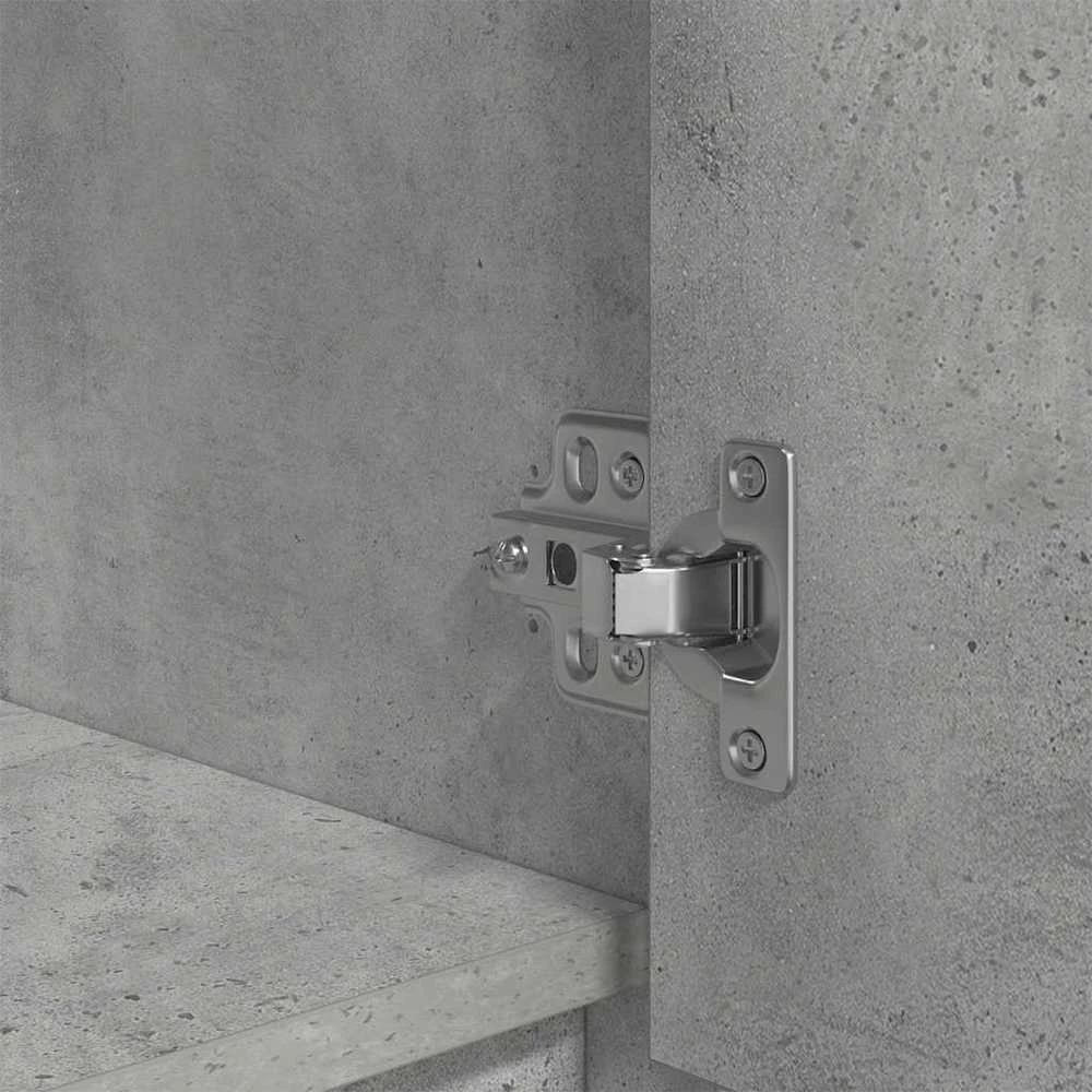 TV spintelė su stalčiumi, betono pilka 55,5x34x119,5 cm mediena