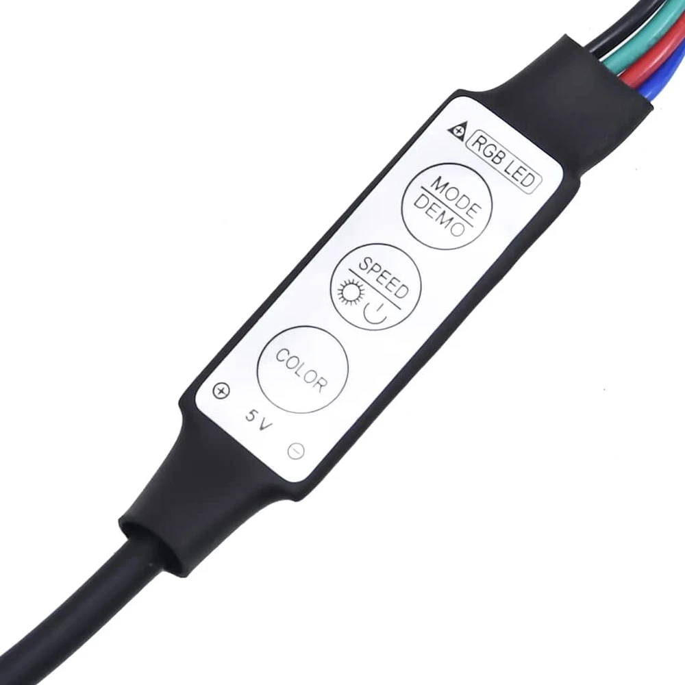 TV staliukas TV spintelės su LED, 2vnt., rudos ąžuolo, 30,5x30x102cm
