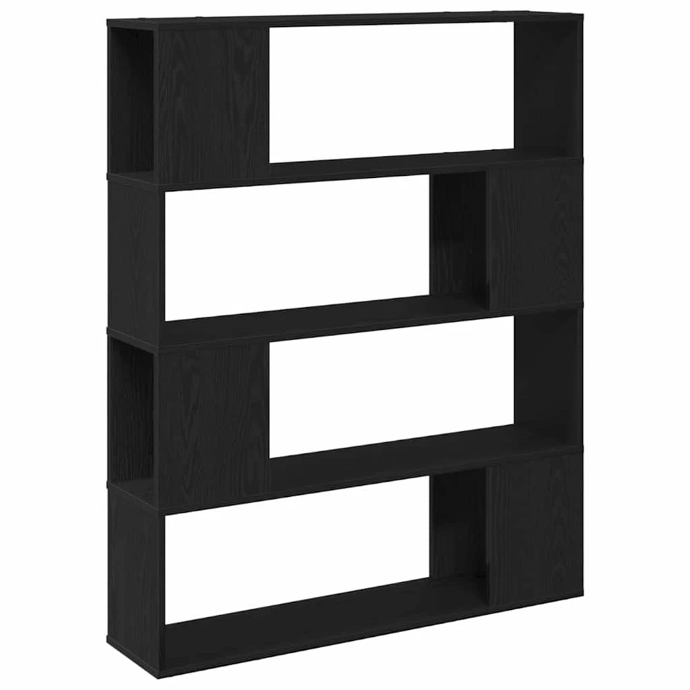 TV spintelių komplektas 100 x 24 x 124,5 cm Juodas ąžuolas