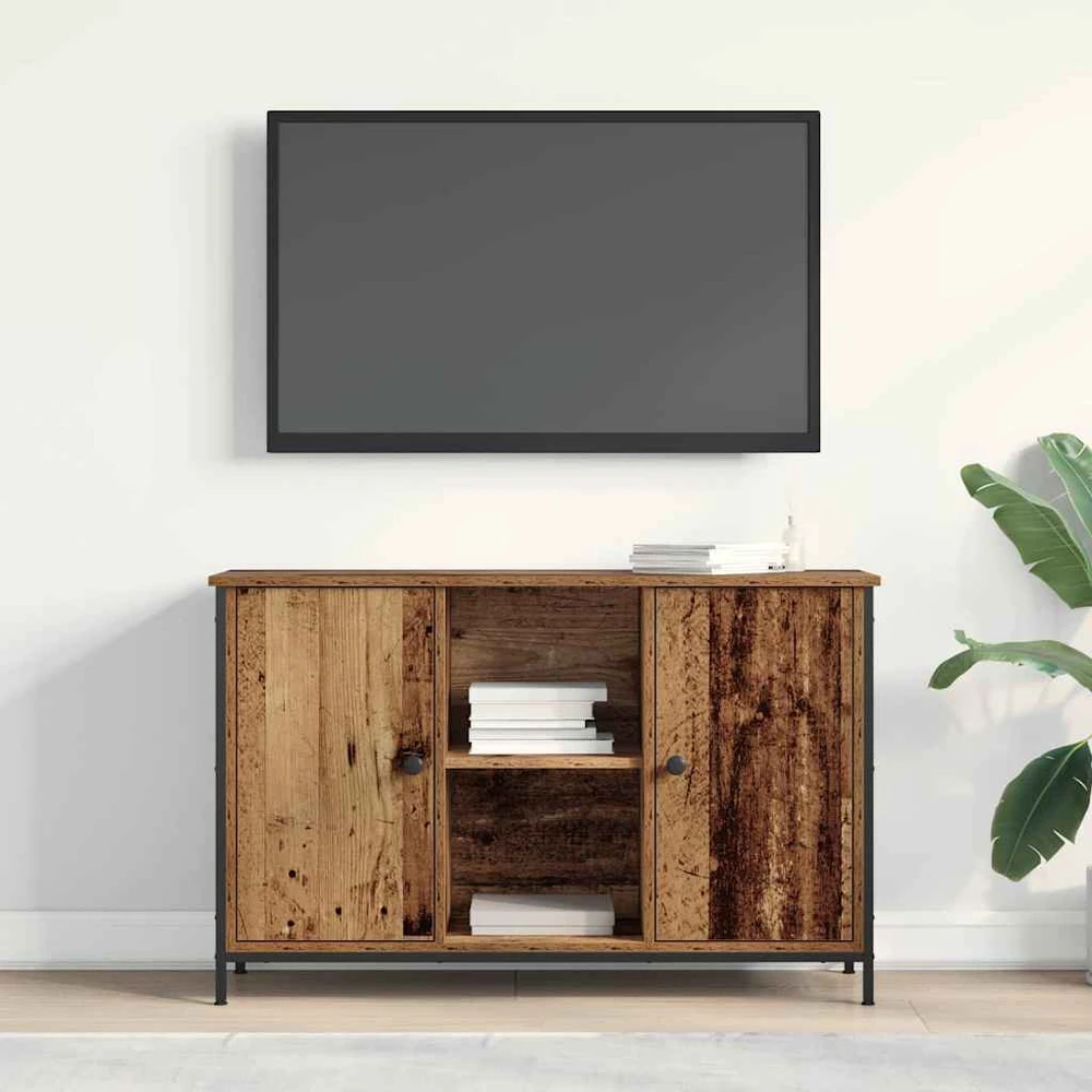 TV staliukas TV spintelių komplektas 101 x 35 x 65 cm Senovinis medis