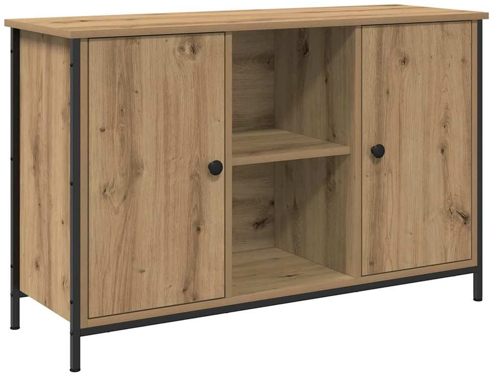 TV staliukas TV spintelių komplektas 101 x 35 x 65 cm Amatininkų ąžuolas
