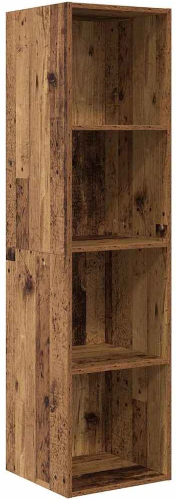 TV staliukas TV spintelių komplektas 37 x 37 x 142,5 cm Senovinis medis