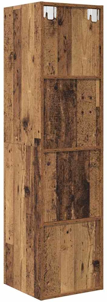 TV staliukas TV spintelių komplektas 37 x 37 x 142,5 cm Senovinis medis