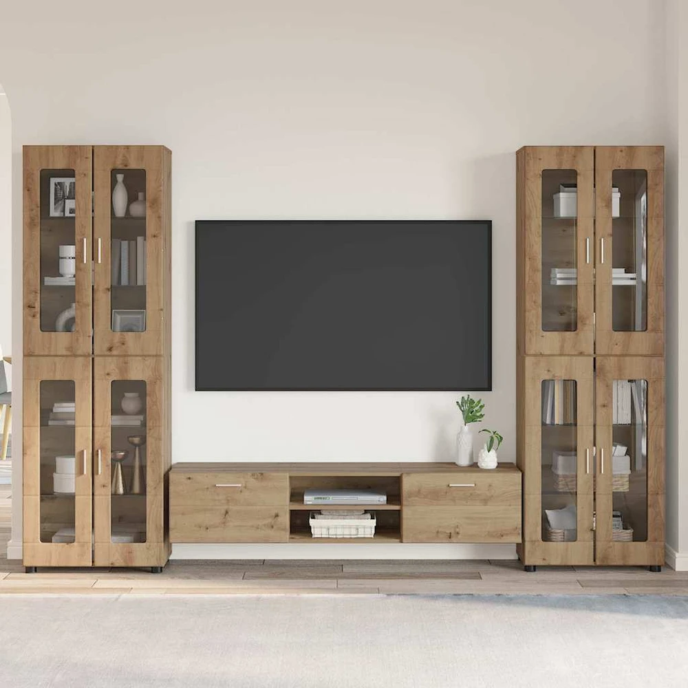 TV spintelių komplektas FLORIN 3 vnt. 150 x 39 x 30 cm