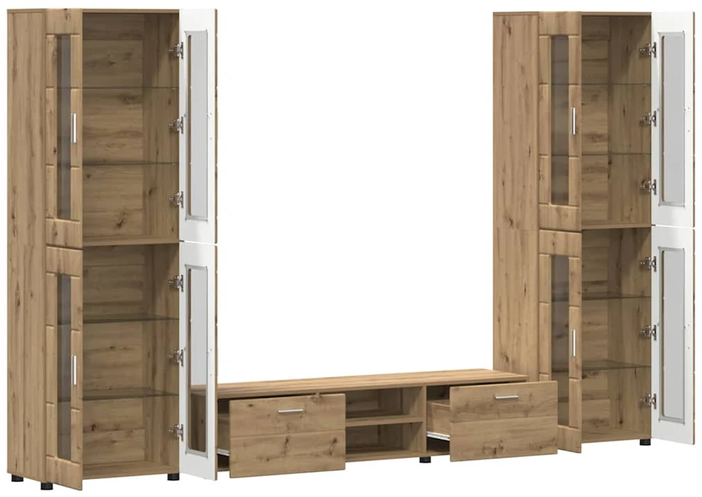 TV spintelių komplektas FLORIN 3 vnt. 150 x 39 x 30 cm
