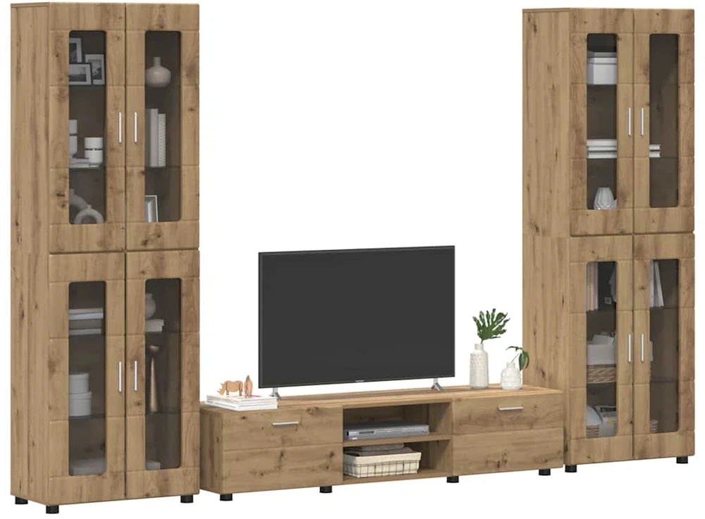 TV spintelių komplektas FLORIN 3 vnt. 150 x 39 x 30 cm